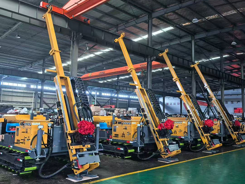 全液压履带式岩心钻机